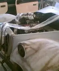 Auto d'epoca spartan car company, con 4 posti - 2