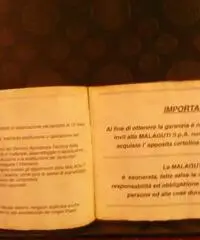 Malaguti libretto uso e manutenzione - Milano - 2