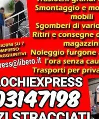 TRASLOCHI BOLOGNA Sgomberi Noleggio MONTAGGIO MOBILI