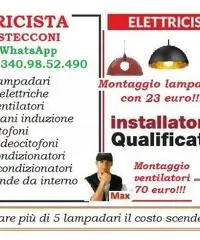 Montaggio ventilatore a soffitto Roma Talenti - 7