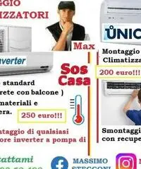 Montaggio condizionatore Pomezia Santa Palomba