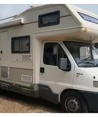 Camper mansardato 6 posti