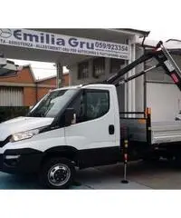 Autocarro IVECO ECODAILY + Gru Bonfiglioli3S + CasFiss