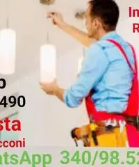 Montaggio lampadario Roma Torre Angela 20 euro - 5