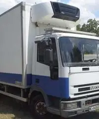 EUROCARGO 75E18 ANNO 2002 FRIGO CON GANCIERE CARNE - 2