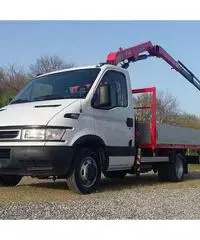 Iveco Daily 50C17 Gru e Cassone Fisso