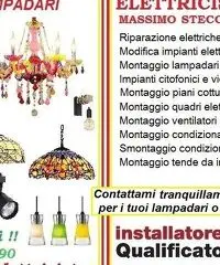 Elettricista installazione lampadari Prenestina - 3