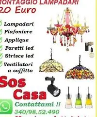 Elettricista installazione lampadari applique - 7