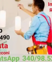 Lampadari e plafoniere smontaggio e montaggio Condizionatore - 6