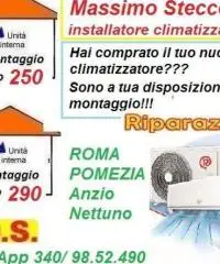 Montaggio condizionatore Roma Axa