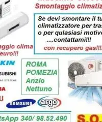 Montaggio condizionatore inverter Ardea e colle Romito - 2