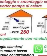 Montaggio condizionatore inverter Ardea e colle Romito - 3