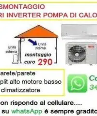 Montaggio condizionatore inverter Ardea e colle Romito - 4