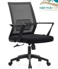 Ghế Nhân Viên Văn Phòng Chân Xoay GNV-08 Chất Lượng Tốt