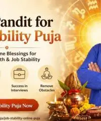 Schedule Your Job Stability Puja with Vinay Bajrangi Today