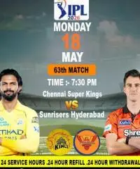 IPL Cricket ID for CSK vs SRH Match Tonight in IPL 2026