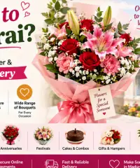 Need to Send Flowers to Madurai? Discover Easy Online Flower & Bouquet Delivery