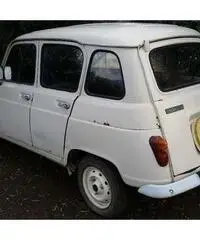 Renault 4 d'epoca - Roma - 2