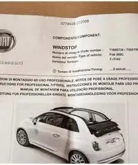 Windstop frangivento Fiat 500C - Monza - 5