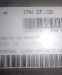 Centralina Fiat Punto (176) 1.1 rif:IAW6F.SB - Sardegna