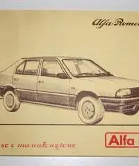 Libretto uso manutenzione ALFA 33 prima serie - Torino