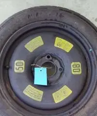 Ruotino di scorta citroen c3 125/80 r 15 - 4