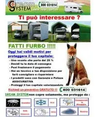 Coperture per Camper e auto Euro 1.450