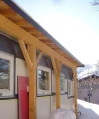 vendo casa mobile con veranda in legno a polsa di brentonico - 7