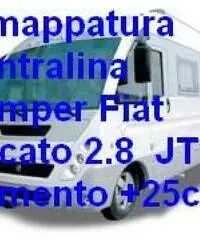 Rimappatura Camper Centralina FIAT Ducato 2.3 mj 127 CV Euro 250 - 2