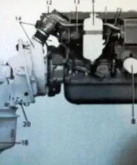 Motore turbodiesel volvo penta 130 hp 6 cilindri - 2