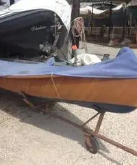 Canoa Cantieri Solcio in legno