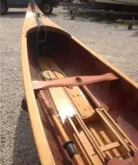 Canoa Cantieri Solcio in legno - 6