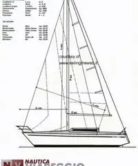 barca a vela SHOW 29 BARBERIS - 1975 - 13 hp Volvo - 9