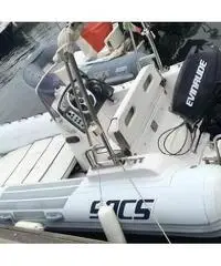 Gommone sacs 5 mt Evinrude e tec 40/60 il tutto 2008