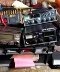 vendo VHF CB CANALI MARINI, LINEARE DA CASA E ALIMENTATORE BILANCIATO