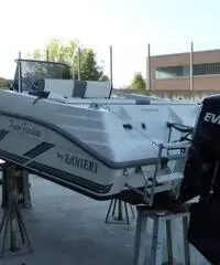 Open Ranieri Pathfinder + Evinrude e-Tec 90 CV