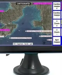 GPS plotter cartografico nautico display a colori 5,0" - 8