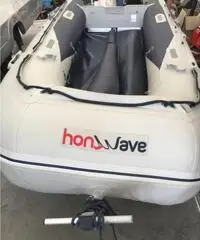 gommone honda wave 400 cm. con motore honda four 20 cv.