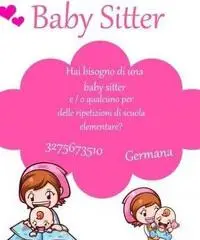 Cerco lavoro come babysitter