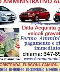 ACQUISTO CERCO AUTO IN FERMO AMMINISTRATIVO,per contanti