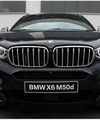 Bmw X6 M d MSPORT NAVI PROF HARMAN CAMERA PANO PELLE - 3