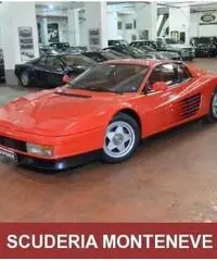 FERRARI Testarossa Testarossa -MONODADO-PELLE ROSSA-SERVICE BOOK rif. 6284706