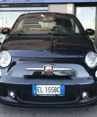 Fiat 500 Abarth NERO SCORPIONE MET PELLE CARTIER TETTO BELLISSIMA!