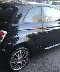 Fiat 500 Abarth NERO SCORPIONE MET PELLE CARTIER TETTO BELLISSIMA! - 3