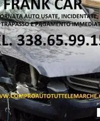 AUTO USATE, INCIDENTATE, FUSE, COMPRO TEL. 338.65.99.157