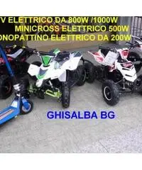 minicross elettrico da 500W bianco verde - 2