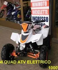 mini quad elettrico da 36V-1000W BIANCO VERDE - 2