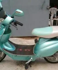 scooter elettrico grigio satinato ultimo modello digitale no assicuraz - 9