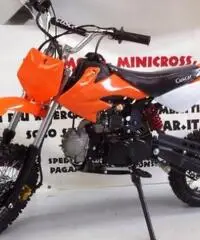 Pitbike 125cc 4 tempi ruote 12/14 con 3 marcie CASCO in omaggio - 3