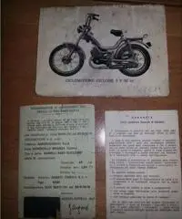 Garelli Ciclone 1978 restaurato 5V documenti manuale - 10